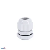 Kabelska uvodnica M20 IP68 siva plastična Bemko BM-E45-M-20-S/1