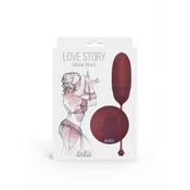 Lola games Vibro jaje Remote Control Love Story Mata Hari Wine Red
