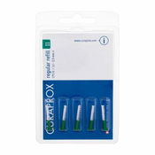 Curaprox Regular Refill CPS zamjenske meduzubne cetkice u blisteru 5 kom CPS 11 Green 1,1 - 2,5 mm (Interdental Brushes)