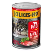 Julius-K9 Adult Paté - Beef & Liver 24 x 400 g