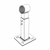 RAZTEZNA POSODA ASADA KONZOLA UNIVERZALNA ZA R.P. 19.05 MM (3/4)