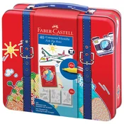 FLOMASTER ŠKOLSKI 40BOJA U METALNOJ KUTIJI CONNECTOR KOFER FABER CASTELL 155535