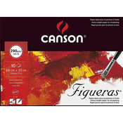 Rayher. Blok Canson Figueras 24x33 cm 290 g, 10 listni