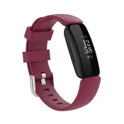 Infostyle Silikonski pašček za Fitbit Inspire 2 - bordo