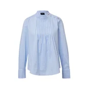 s.Oliver BLACK LABEL Bluza svetlo modra/bela