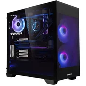 MEGA Računalnik MT S7X R7-5800X/RTX5060Ti-16GB/32GB/1TB-4.0/750W/Brez OS/črna RGB + Estetski napajalni kabli [Rdeča / Črna]