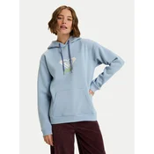 Roxy Jopa Surf Stoked Brushed Art ERJFT05020 Svetlo modra Regular Fit
