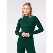 YO-GAYA Športna jakna Sports Jacket temno zelena