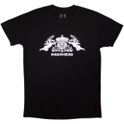 Radiohead Majica Bearhead Crest Unisex Black L