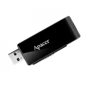 APACER 64GB USB 3.0 AH350 Retractable (Crni)  USB 3.0, 64GB, Crna
