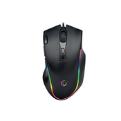 Rampage SMX-G72 Greedy RGB igralna miška, črna