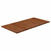 Kupaonska radna ploca tamnosmeda 80x40x1,5 cm tretirano drvo