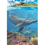 EuroGraphics EUROGRAFIJA Puzzle Rešimo naš planet: Delfini XL 250 kosov