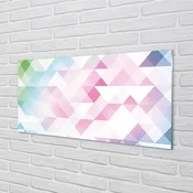 tulup.si Zidna obloga za kuhinju Barvni vzorec diamantov 140x70 cm