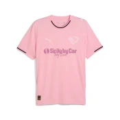 Mens Puma Palermo F.C. 25/26 Replica Home Jersey, Pink, Size 3XL, Sport