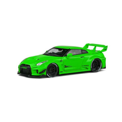 1:43 NISSAN GT-R (R35) LB WORK SILHOUETTE ZELENA