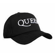 Kapa Queen - Logo Črna - ROCK OFF - QUMBCAP01B