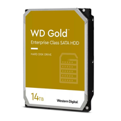 WD 14TB GOLD 7200 512MB strežniški disk