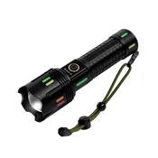 LED Baterijska Lampa Domet 1000 m, TG LED, 9800 mAh, Šiljak za Razbijanje Stakla