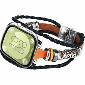 GS Usnjen pašček za Huawei Watch Fit 4/4 Pro/3, rjav