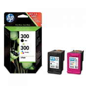 HP - Komplet kartuš HP nr.300 BK + nr.300 CMY, dvojno pakiranje, original
