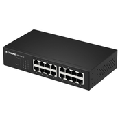Edimax GS-1016 V2 mrežni prekidac Upravljano Gigabit Ethernet (10/100/1000) Crno