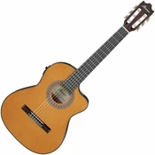 Ibanez GA5TCE3Q-AM 3/4 Amber Klasična kitara z elektroniko (Rabljeno)