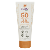 Bambo Nature mleko z zaščitnim faktorjem losjon ZF50, 100 ml