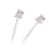 Cabletech Telefonski kabel ravno 3m bijelo