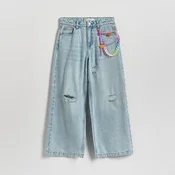 Reserved - GIRLS` JEANS TROUSERS & CHAIN