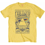 Pink Floyd Majica Carnegie Hall Poster Unisex Yellow M