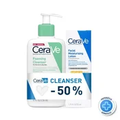 Cerave Set za negu lica Higrantna krema i gel za cišcenje  Spf30