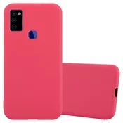 Cadorabo Cadorabo Case, združljiv s Samsungom v Candy Red - Zaščitni pokrov iz fleksibilnega silikona TPU, (20572695)