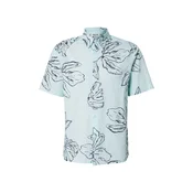 INDICODE JEANS Srajca INGarden  voda / temno modra