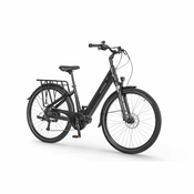 Eco Bike Mestno Električno kolo Ecobike LX 100, 17.5Ah/630Wh, 17, črno