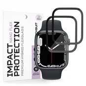 2-Pack zaščitnih folij 3D Full Body Techsuit Nano Flex za Apple Watch 7/8/9 45mm