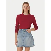 Tommy Hilfiger Pulover Full WW0WW52298 Rdeča Regular Fit