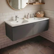 Skye Decor Kupatilski ormaric sa umivaonikom, Antracit