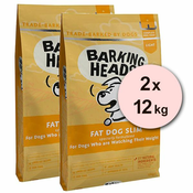 BARKING HEADS Fat Dog Slim LIGHT 2x12 kg