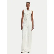 Elisabetta Franchi Kombinezon TJ-45N-61E2-V550 Bela Regular Fit