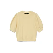 VERO MODA Pulover VMDOFFY pastelno rumena
