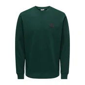 Only & Sons Majica temno zelena