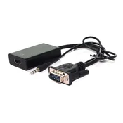 VALUE Adapter VGA-HDMI + audio 12.99.3117-10