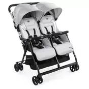 Chicco - Sportska kolica za blizance OHLALA TWIN Silver Cat srebrna