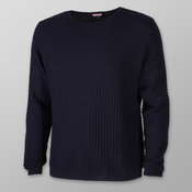 Moški tanek pulover Willsoor 8231 v temno modri barvi