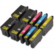 Komplet Epson 27XL /  WF-3620, WF-3640, WF-7110, WF-7610, WF-7620 kompatibilne kartuĹˇe (10) - 4x ÄŤrna, 2x cyan, 2x magenta, 2x rumena