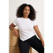 Trendyol Curve Ženska bluza Tbbss26Af00080, Bela