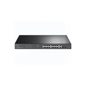 Switch TP-LINK TL-SG1218MP Gigabit/18xRJ4510/100/1000Mbps/16-Port PoE+/ Rackmount