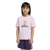 Adidas Majica za devojcice Lk Food T KA0542, Okrugli izrez, Roze