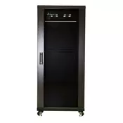 Extralink Rackmount cabinet 27U 600x800 Black standing